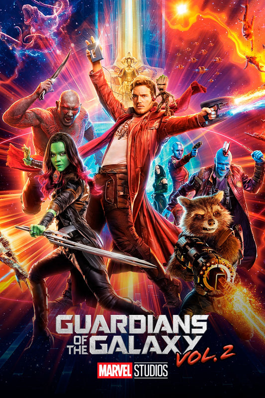 Guardians of the Galaxy Vol. 2 superhero MDF poster