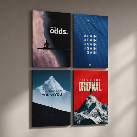 Against The Odds 4 Piece Poster Set