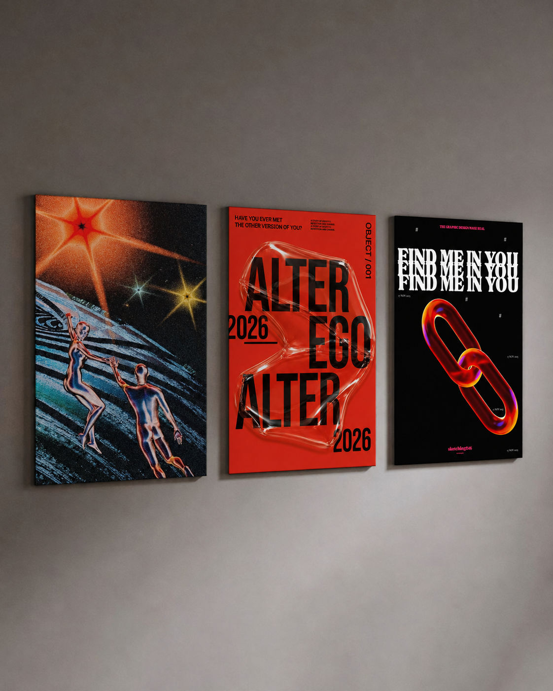 Alter Ego 3 Piece Poster Set