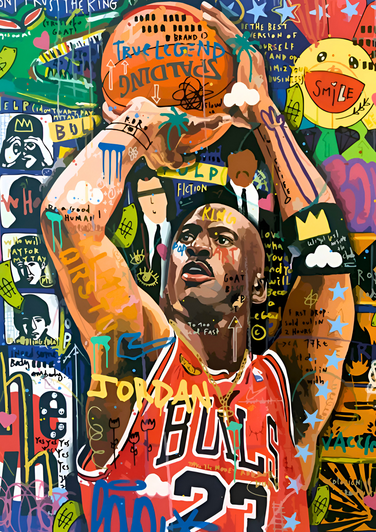 Aura Grafiti Basketball Legend poster