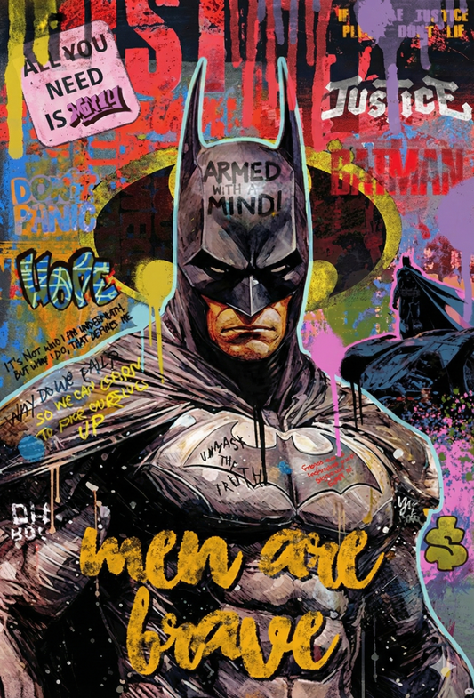 Aura Grafiti Dark Knight poster