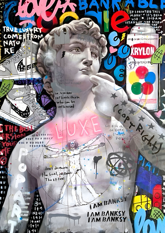 Aura Grafiti David Luxe poster