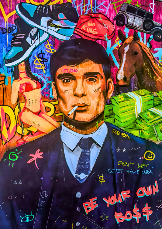 Aura Grafiti Gangster Boss poster