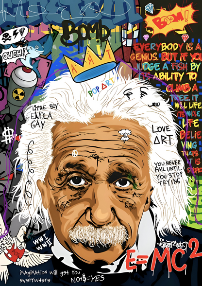 Aura Grafiti Genius Energy poster