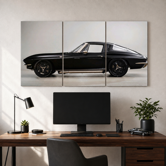 Classic Dodge Charger Cars 3 Split Poster Set