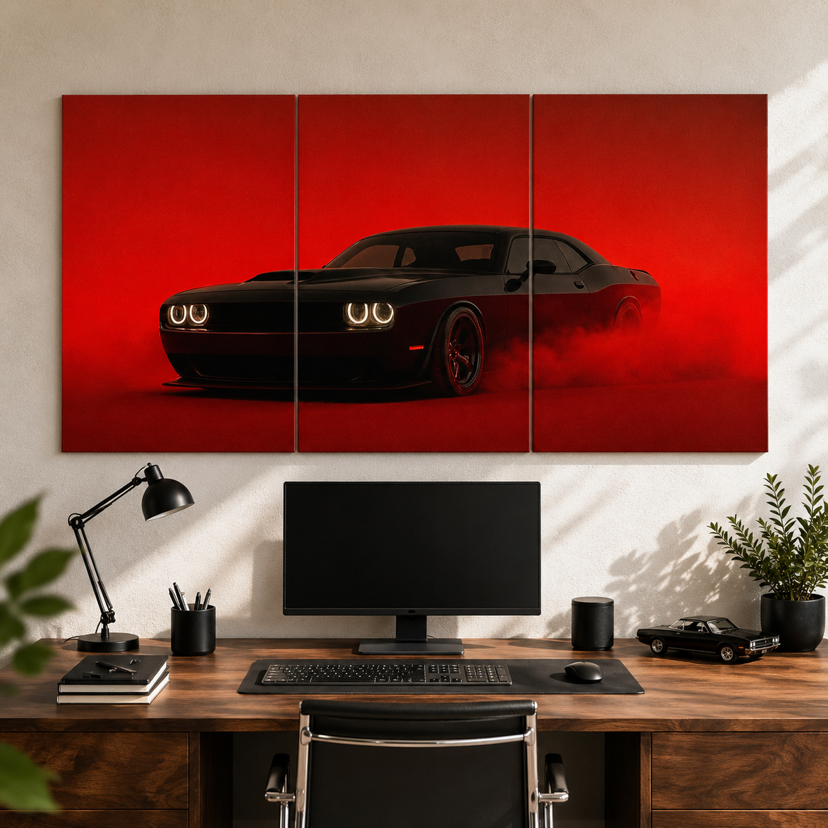 Dodge Challenger Cars 3 Split Poster Set