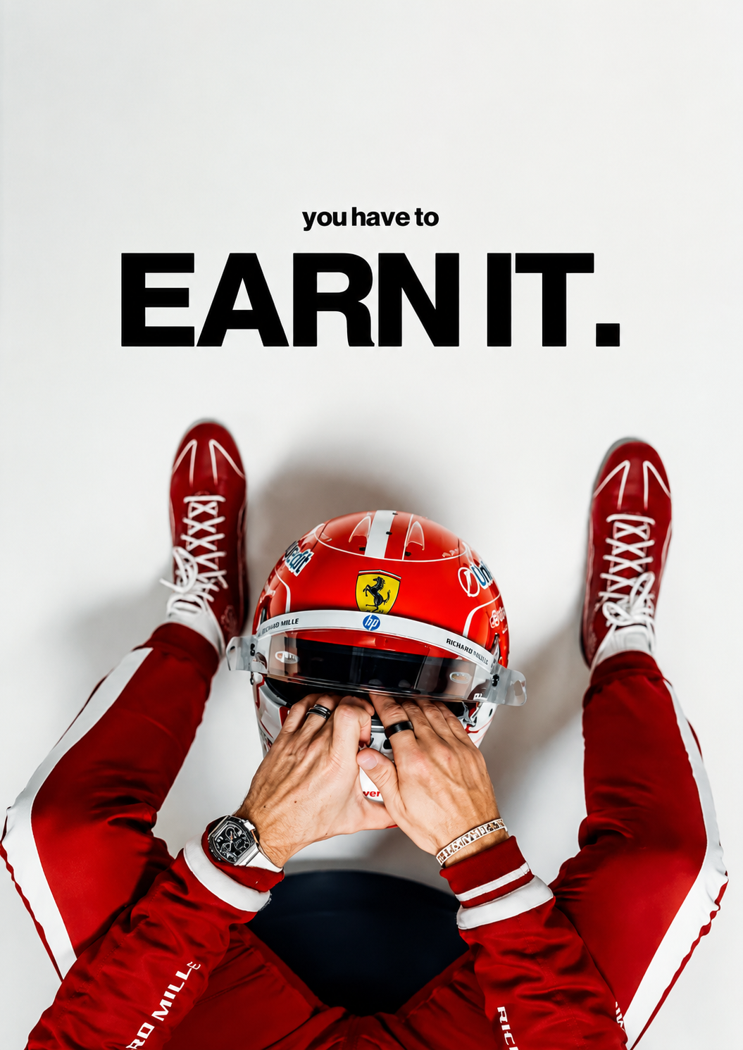 Earn It Formula 1 wall poster artwork