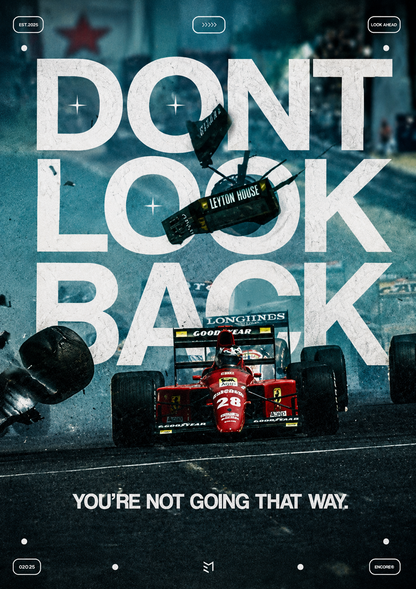 F1 Fever Don't Look Back poster