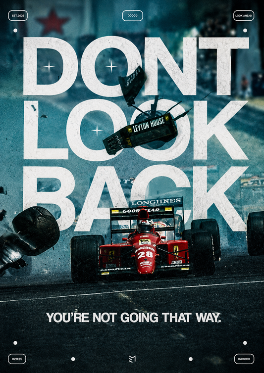 F1 Fever Don't Look Back poster