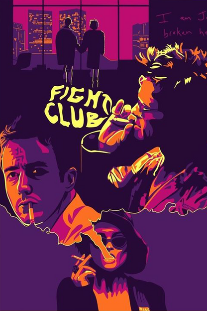 Fight Club 1999 movie poster