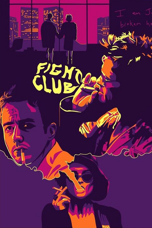 Fight Club 1999 movie poster
