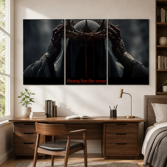 Heavy Lies The Crown 3 Split Motivation Poster Set