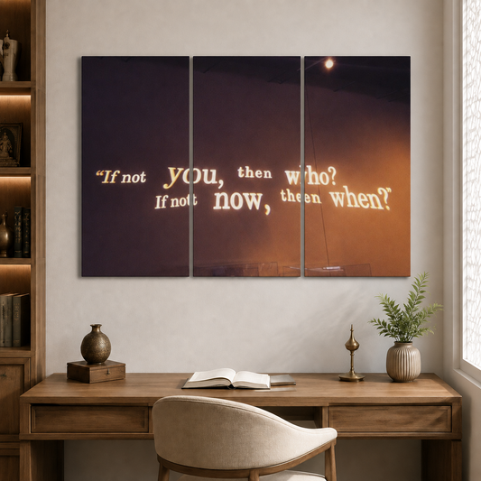 If Not You Then Who 3 Split Poster Set