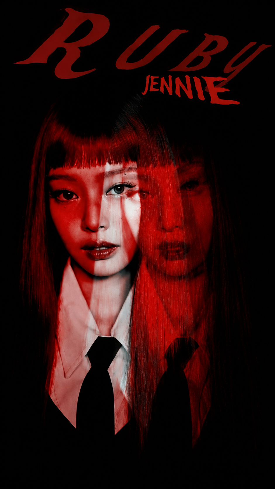 Jennie Ruby double exposure poster