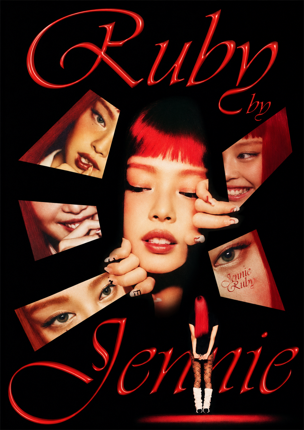 Jennie Ruby collage poster