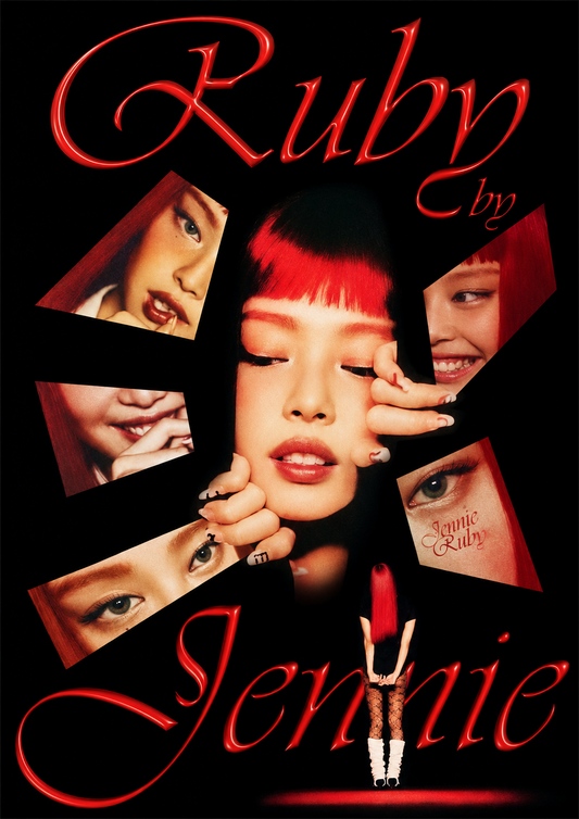 Jennie Ruby collage poster