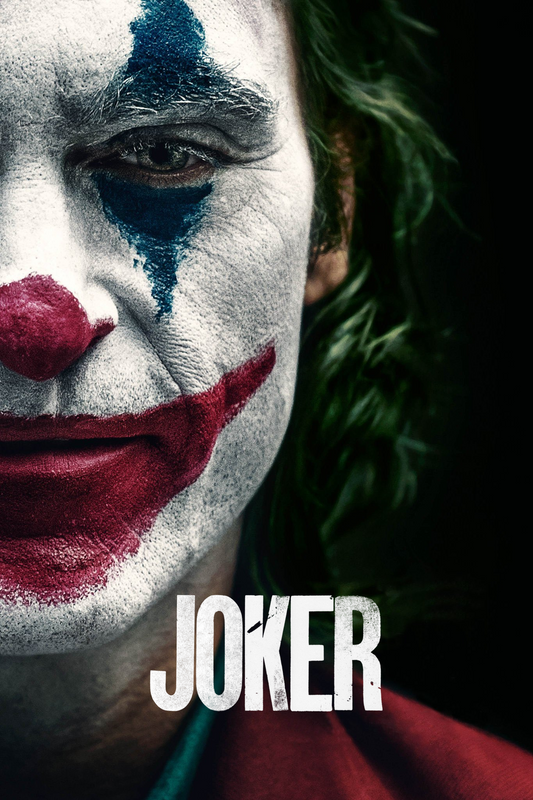Joker (2019) movie wall poster artwork
