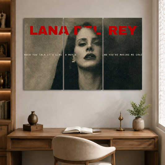 Lana Del Rey 3 Split Poster Set