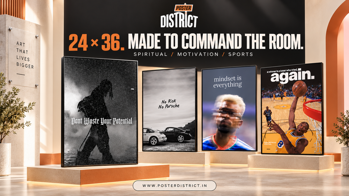 Poster District 24 by 36 posters