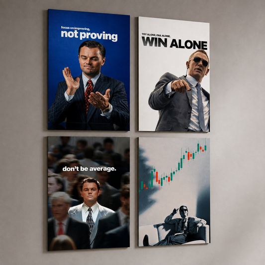 Power Moves 4 Piece Poster Set