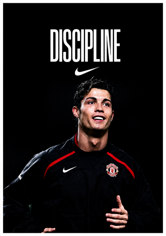 Ronaldo discipline football poster