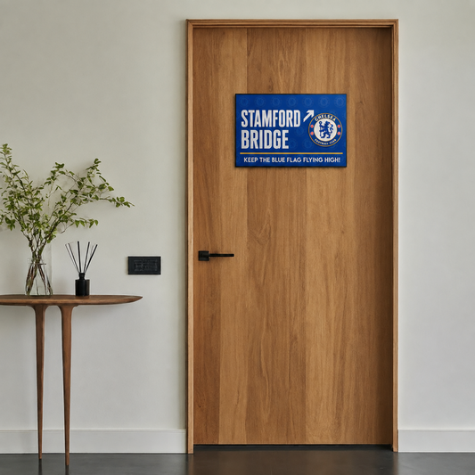Stamford Bridge Chelsea Door Sign