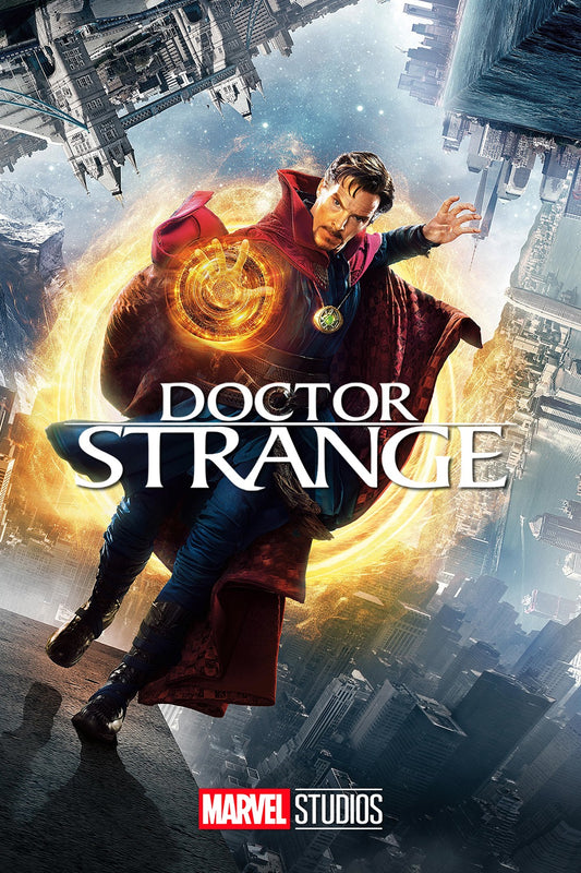 Doctor Strange superhero MDF poster