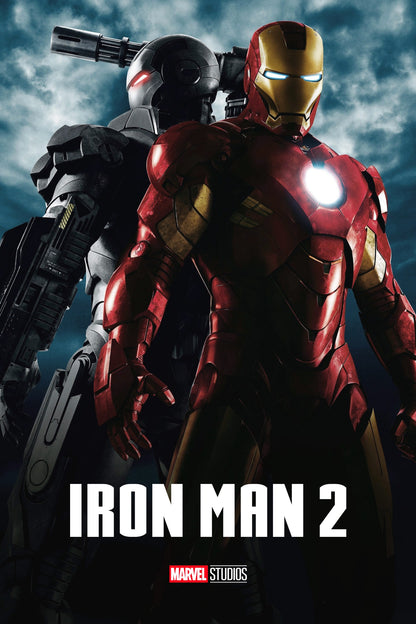 Iron Man 2 superhero MDF poster