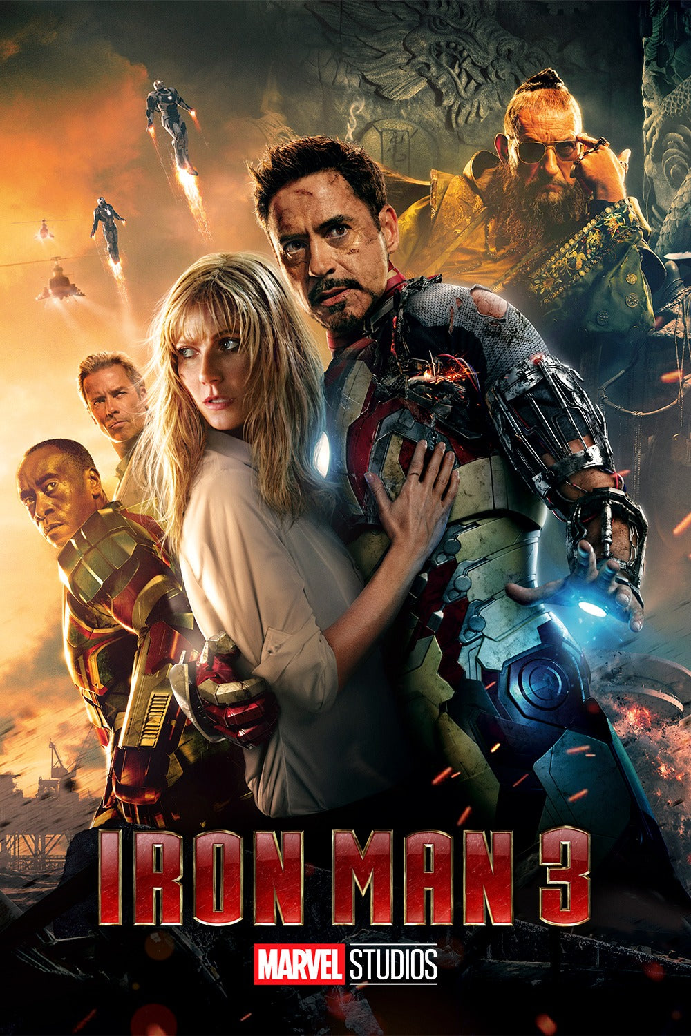 Iron Man 3 superhero MDF poster