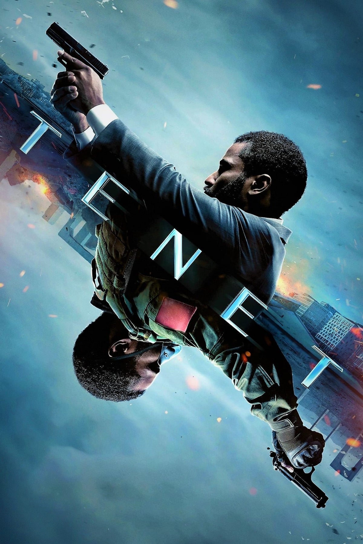 Tenet (2020) movie wall poster artwork