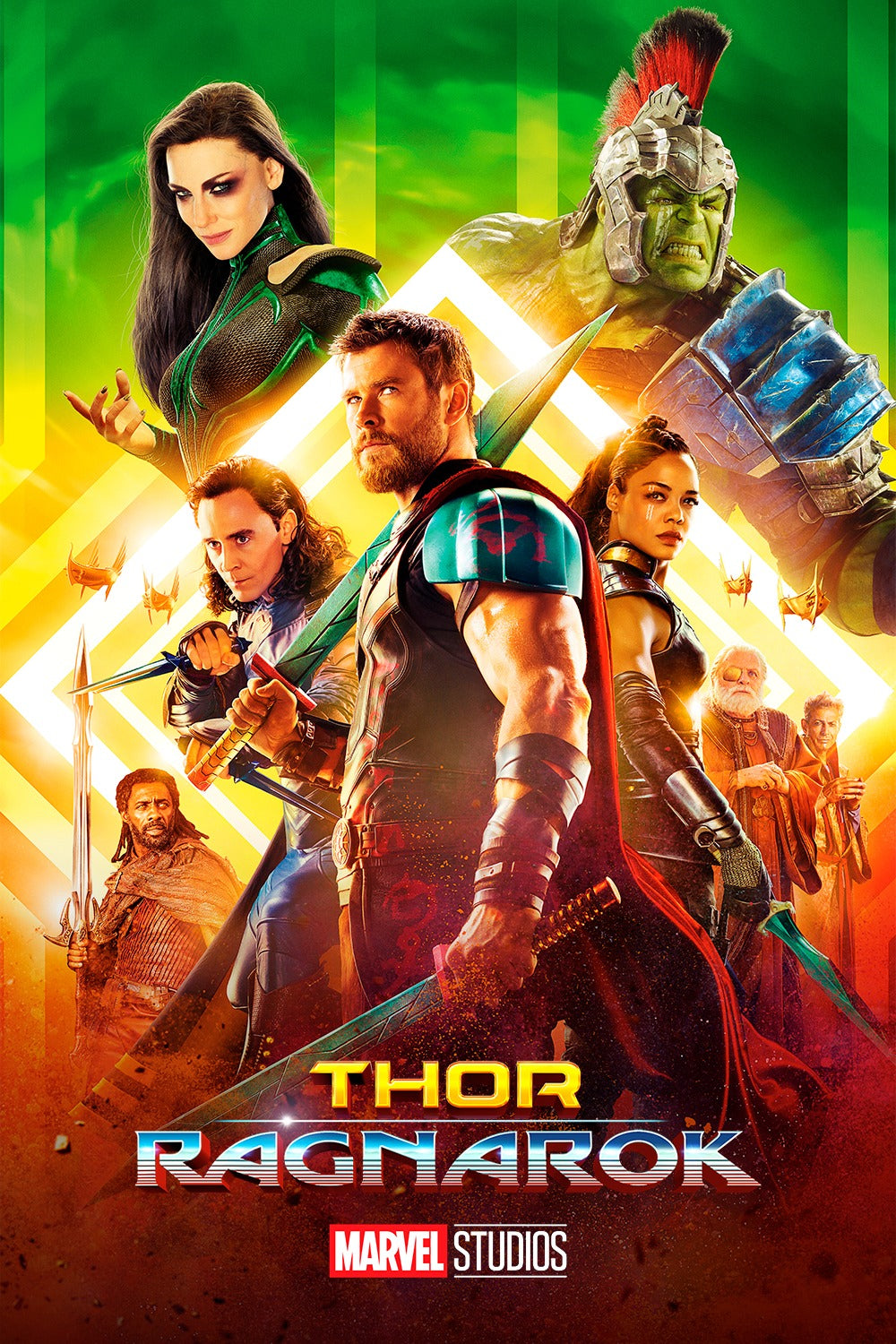 Thor: Ragnarok movie wall poster artwork