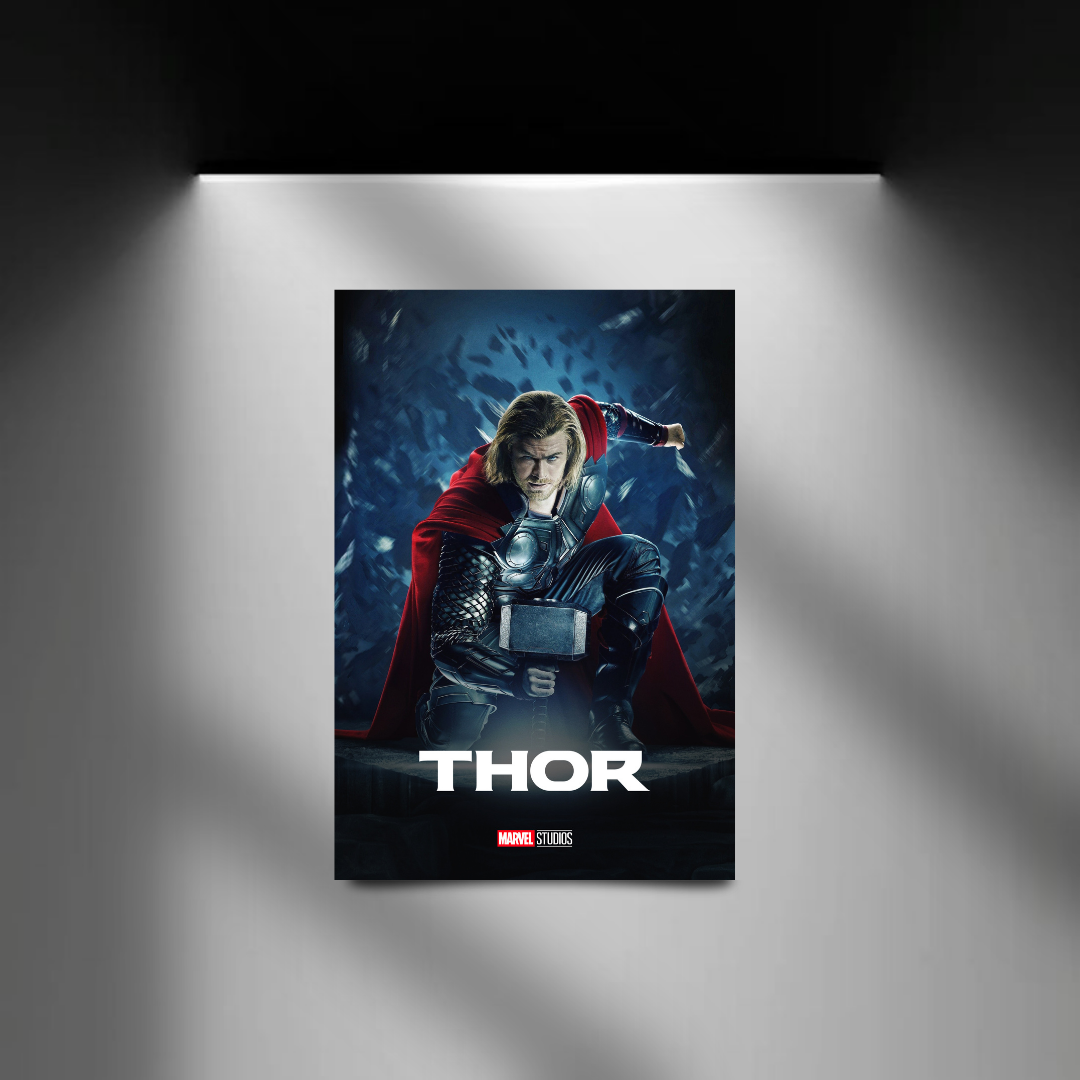 Thor spotlight wall mockup
