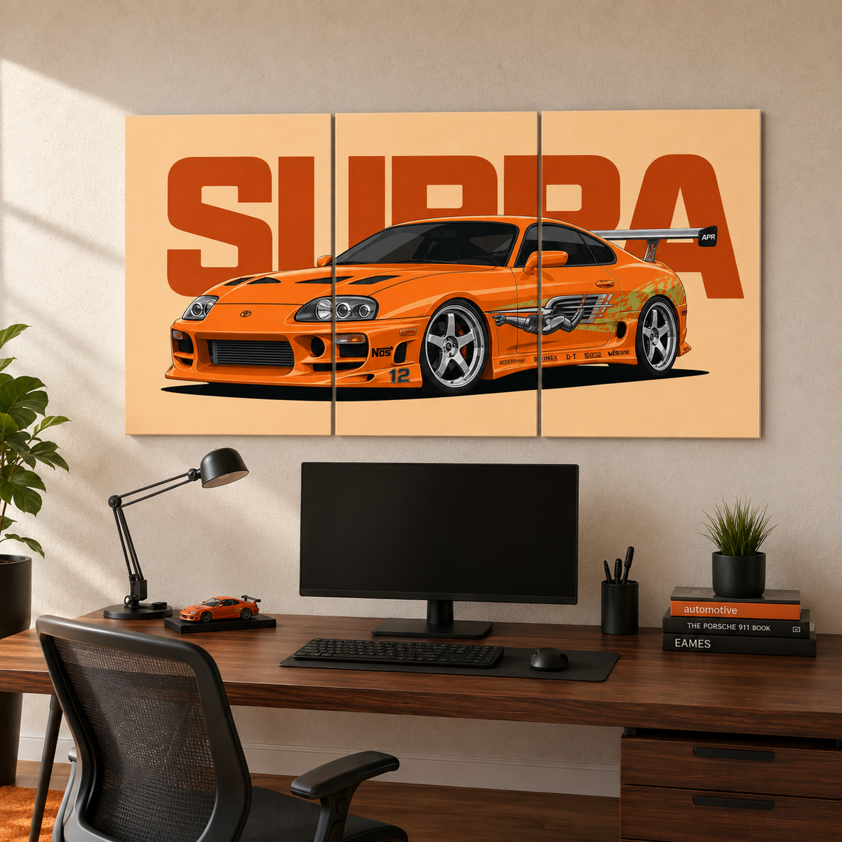 Toyota Supra Cars 3 Split Poster Set