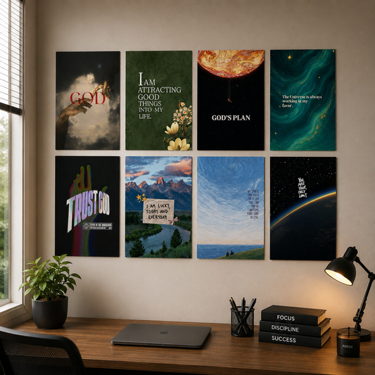 Trust the Universe manifestation wall makeover set