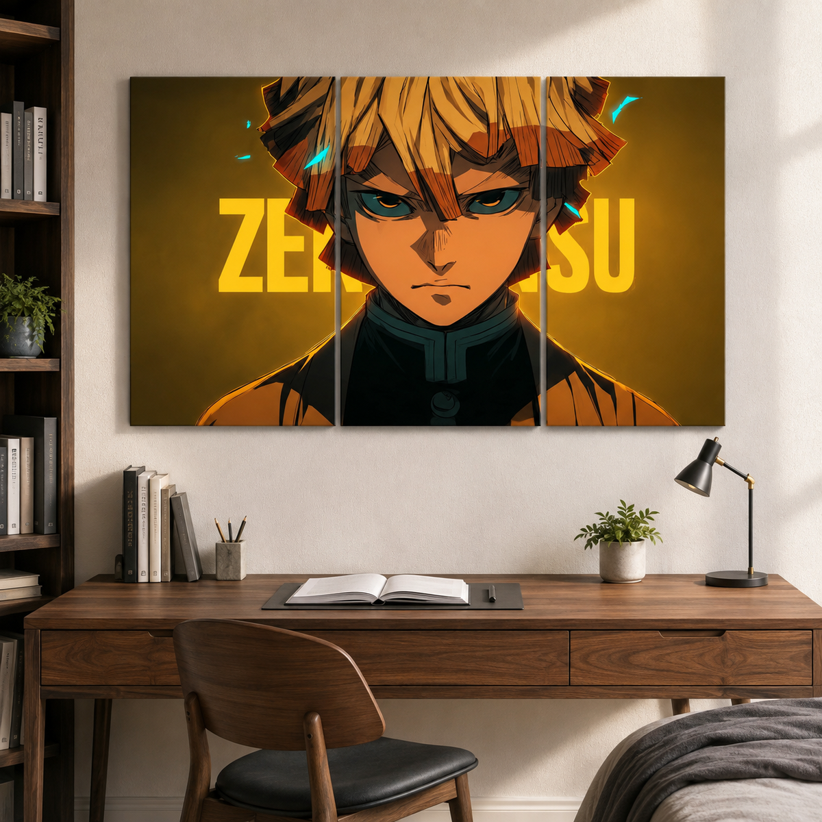 Zenitsu 3 Split Motivation Poster Set